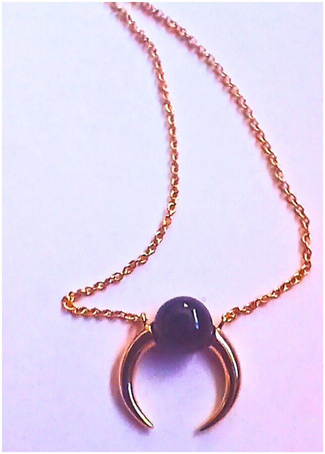 Crescent Echo Necklace