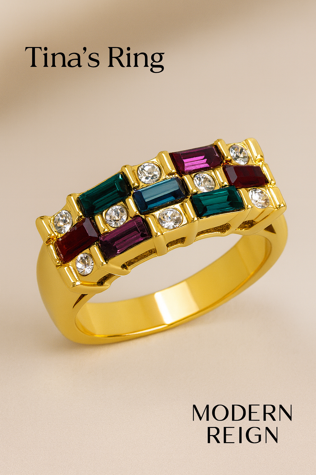 Tina’s Ring — A Mosaic of Color & Light