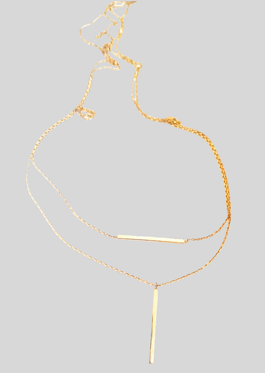 Duality Bar Necklace