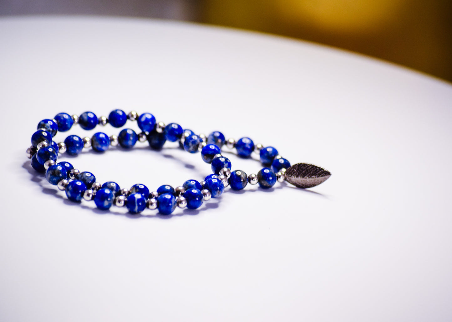 Nikki Blue Beaded Bracelet