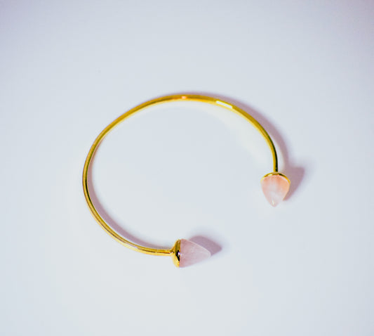 Modern Reign Open Gold Bracelet