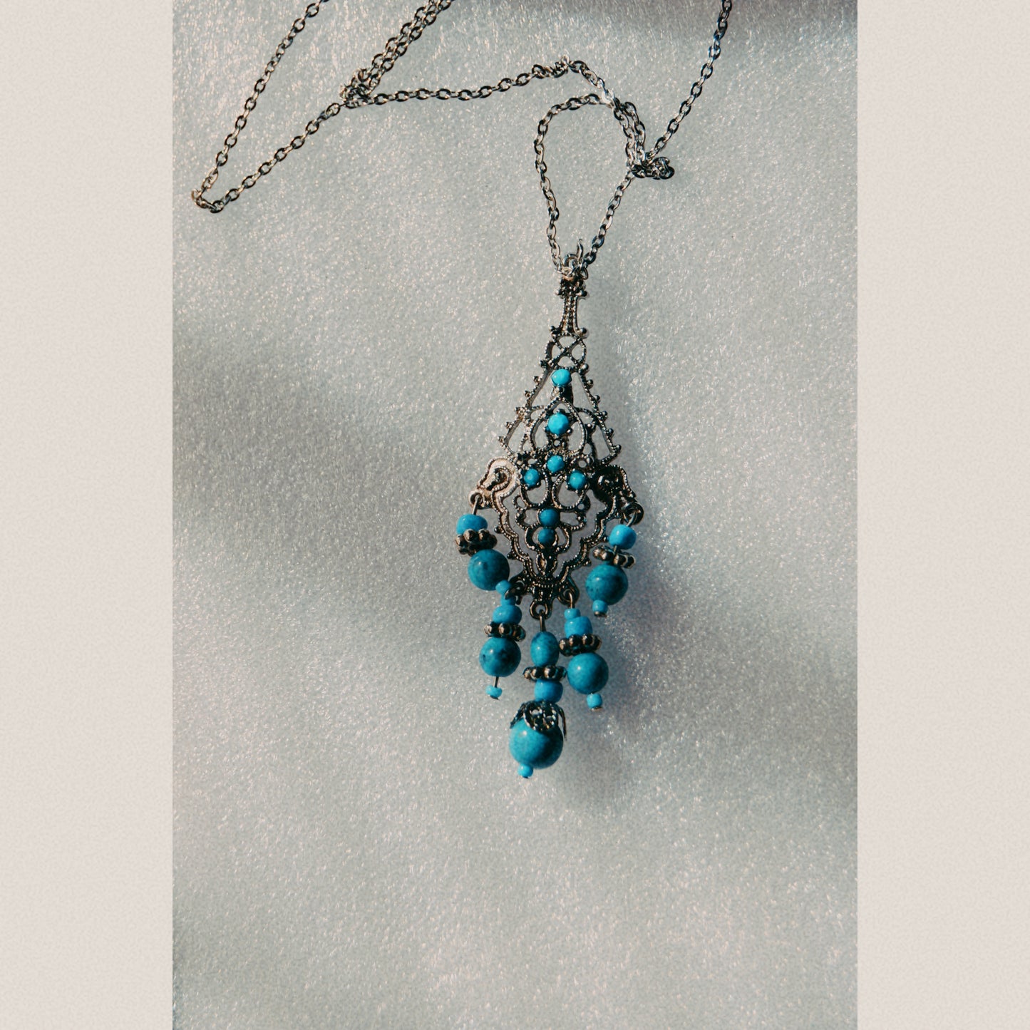 Aura Blue Necklace