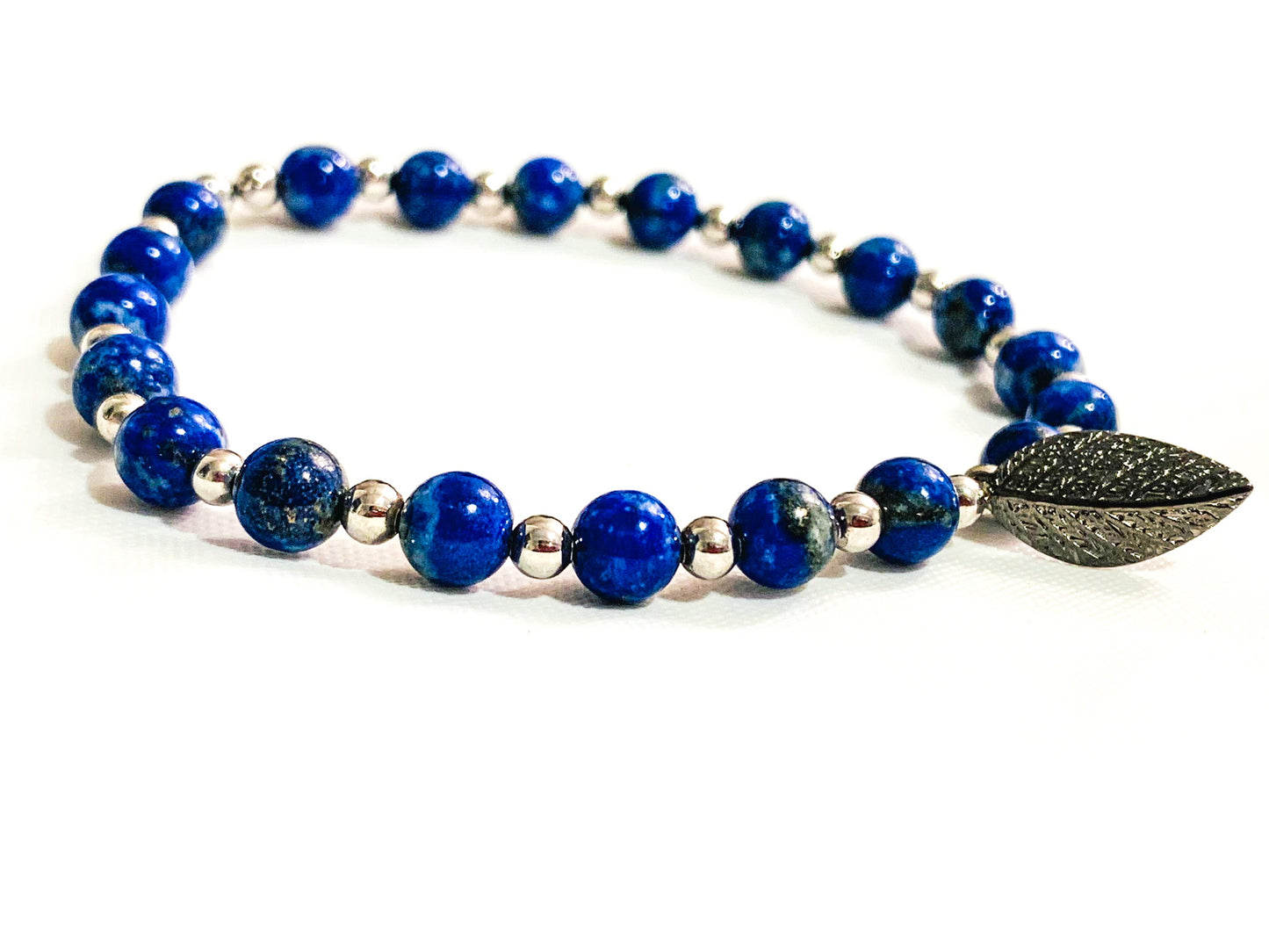 Nikki Blue Beaded Bracelet