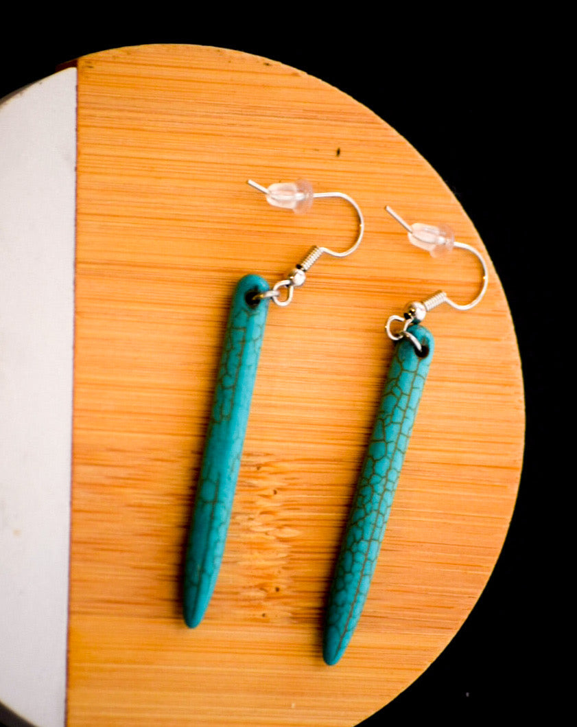 Turquoise Tear Drop Earrings
