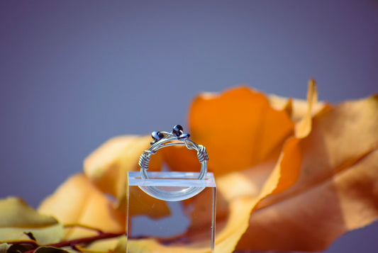 Hematite Wrapped Ring