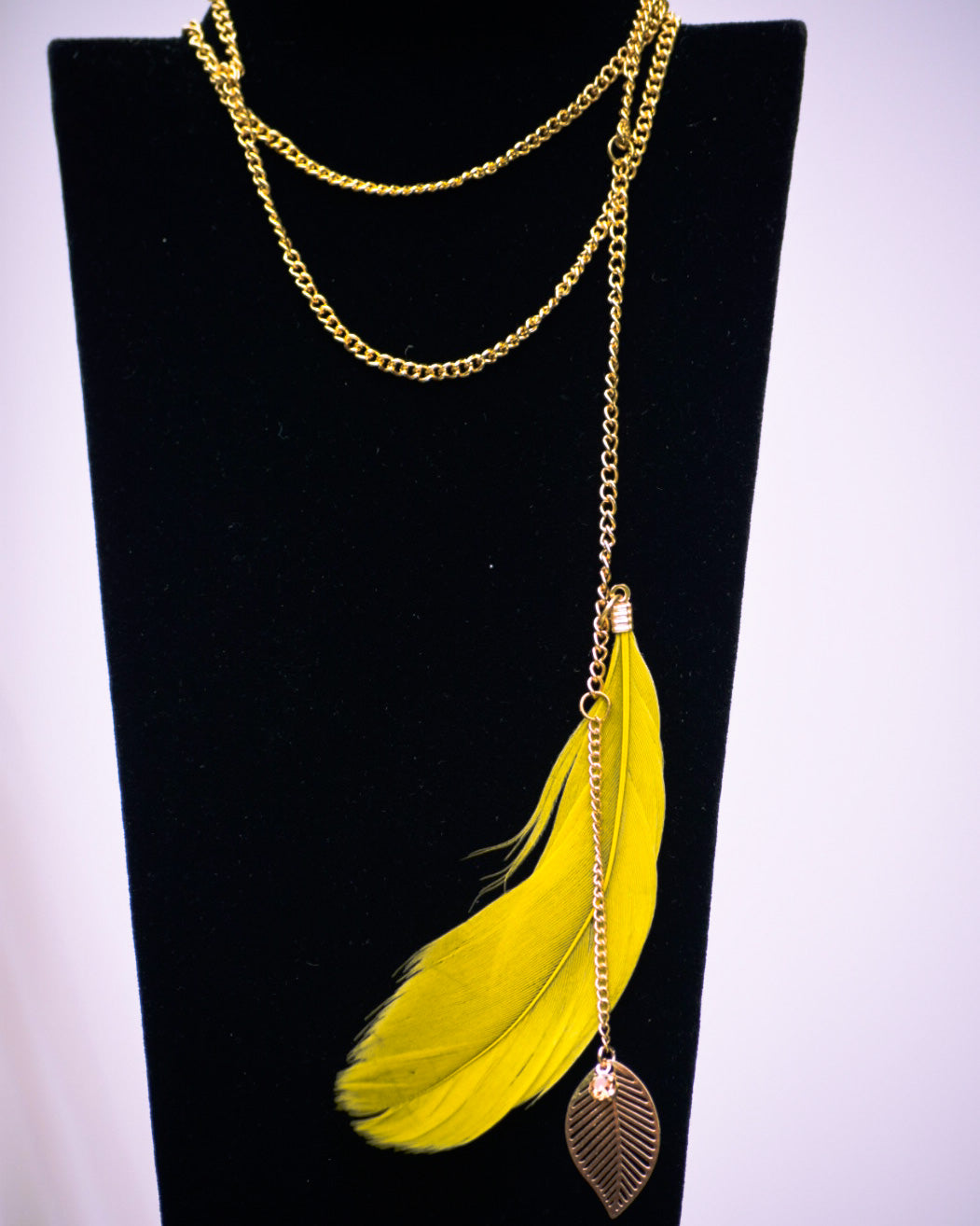 22 Inch Layered Necklace with charm