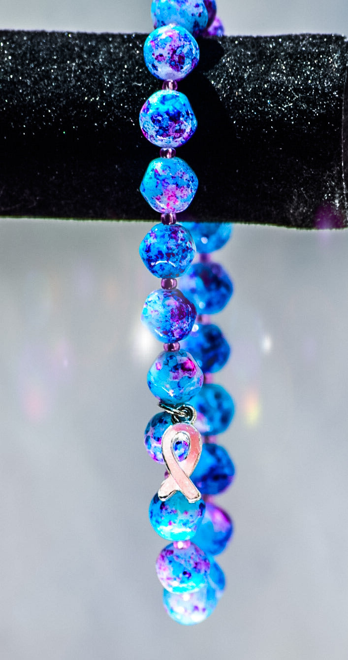 Rose Beaded Bracelet