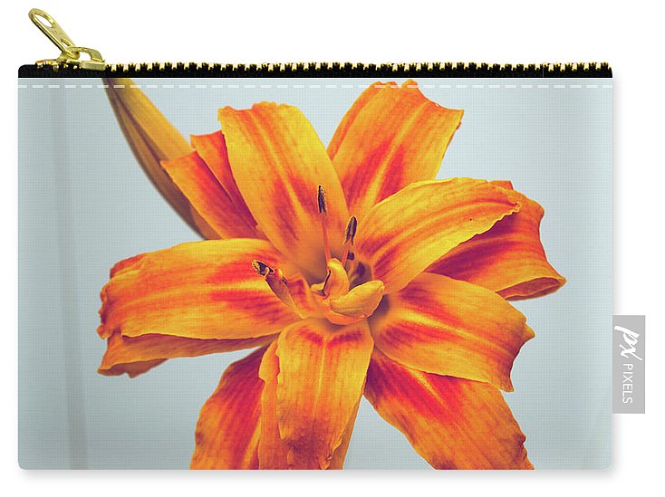 Orange Lilly - Zip Pouch
