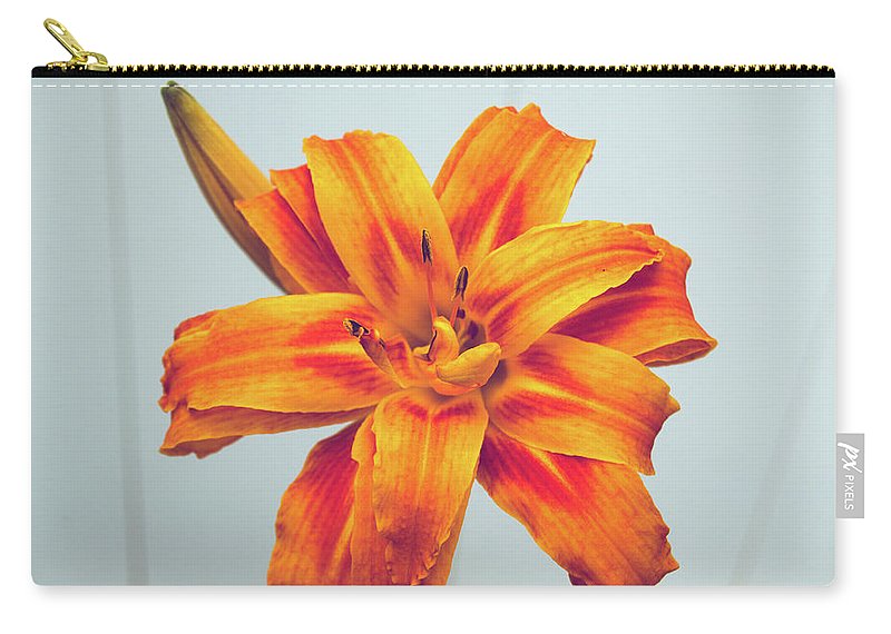 Orange Lilly - Zip Pouch