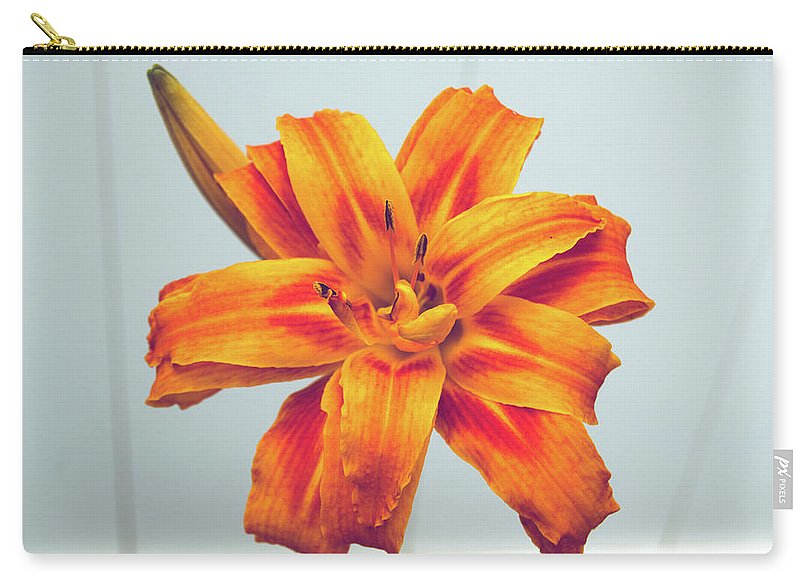 Orange Lilly - Zip Pouch
