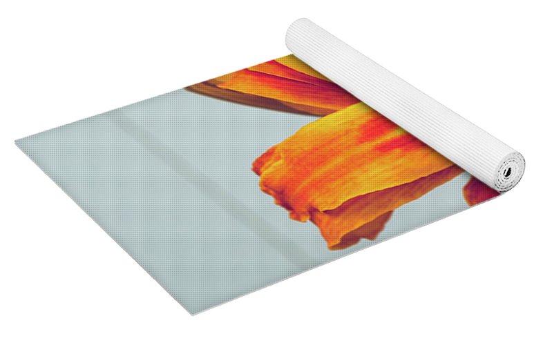 Orange Lilly - Yoga Mat