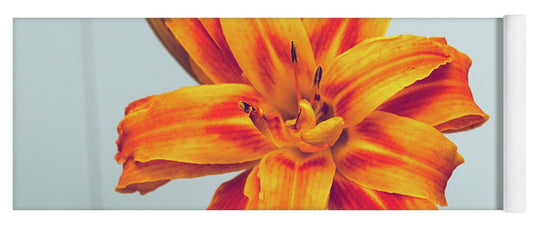 Orange Lilly - Yoga Mat