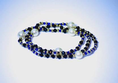 Midnight Pearl Bracelets
