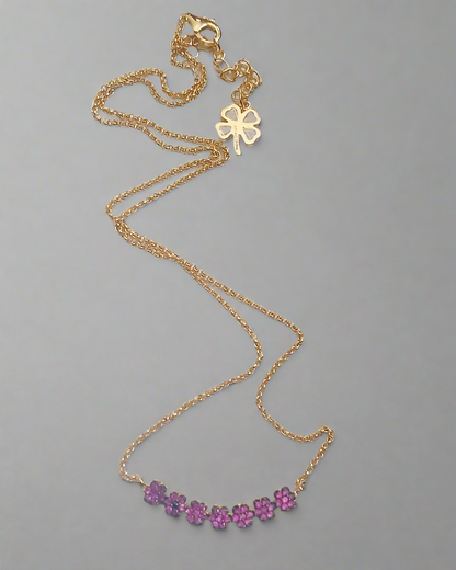 Flower Power Amethyst Necklace