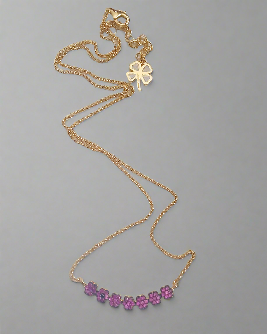 Flower Power Amethyst Necklace
