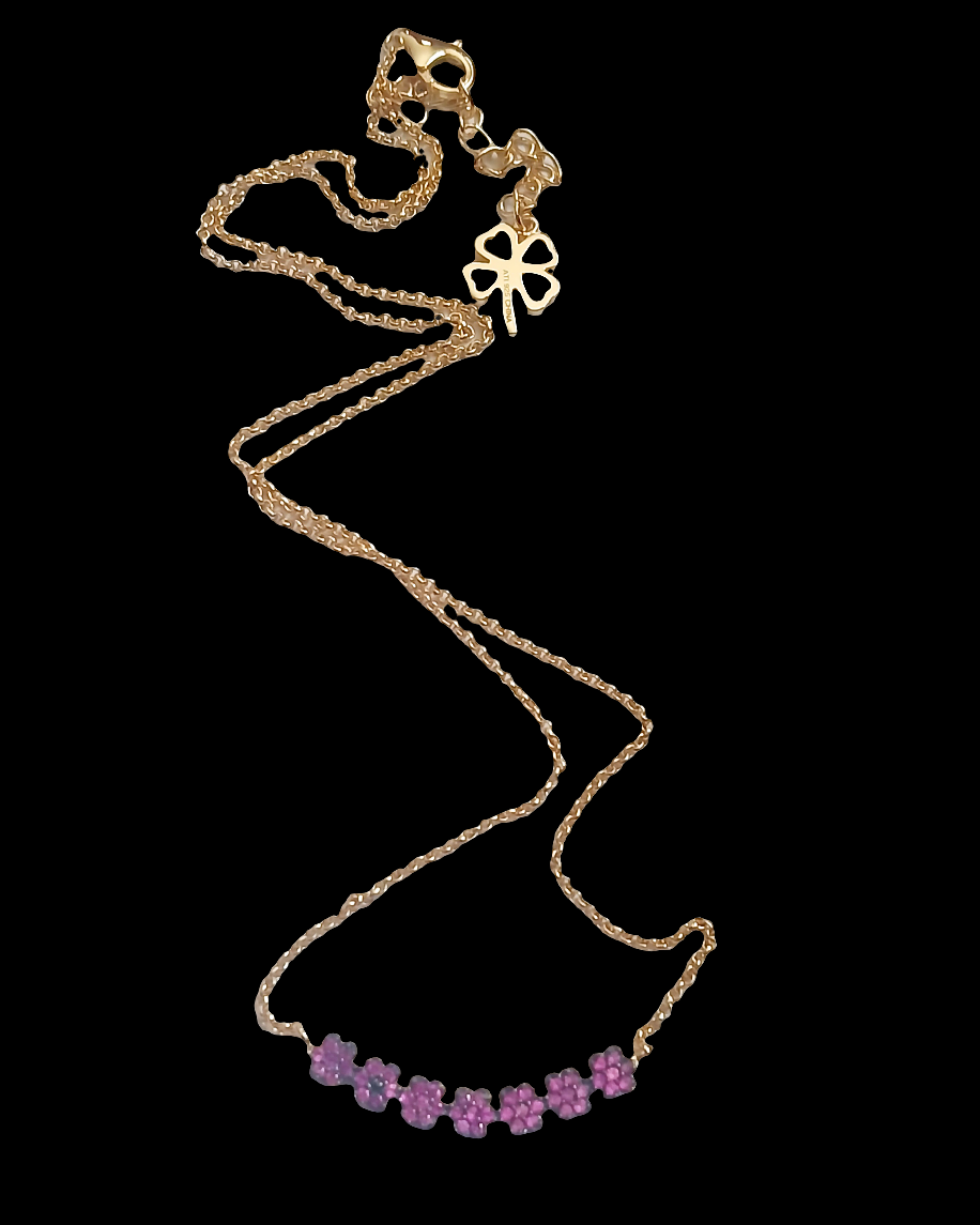 Flower Power Amethyst Necklace