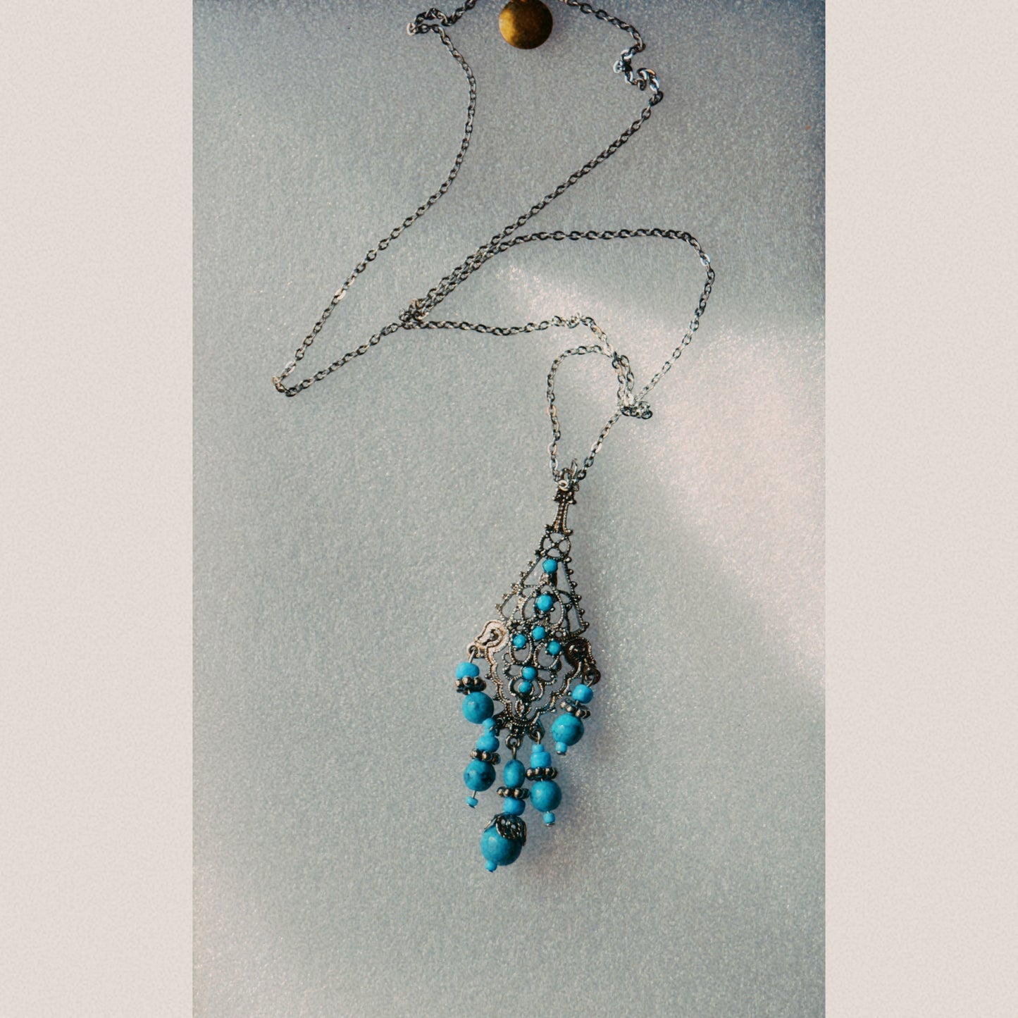Aura Blue Necklace