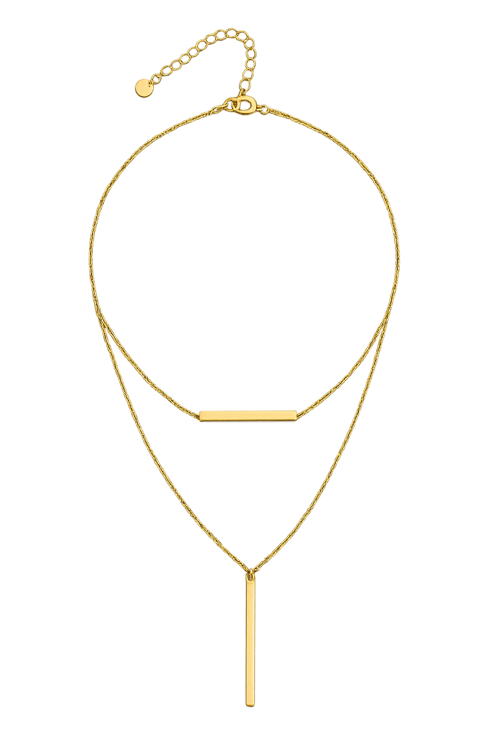 Duality Bar Necklace
