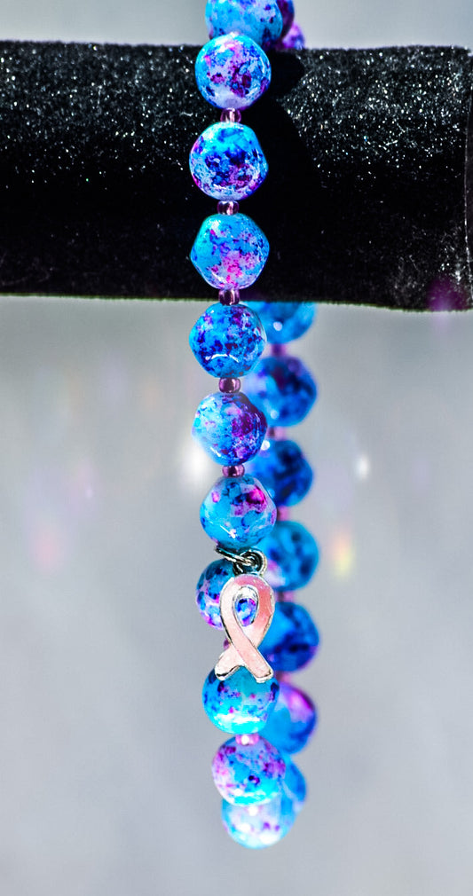 Rose Beaded Bracelet