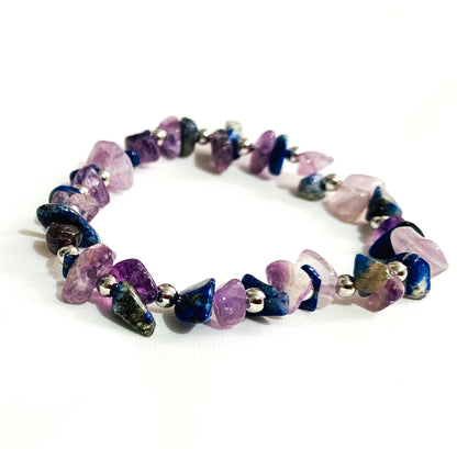 Purple Haze Beaded Bracelet