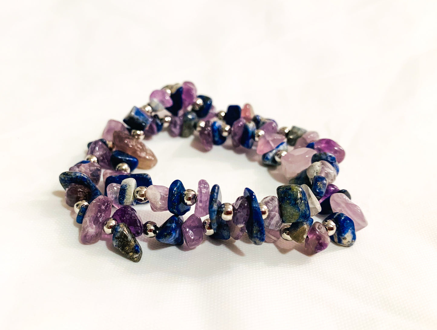 Purple Haze Beaded Bracelet