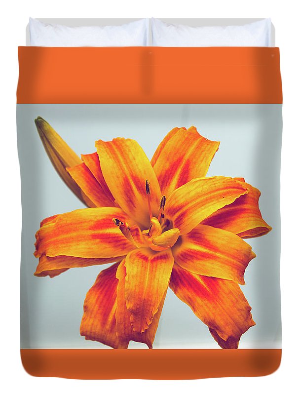 Orange Lilly - Duvet Cover